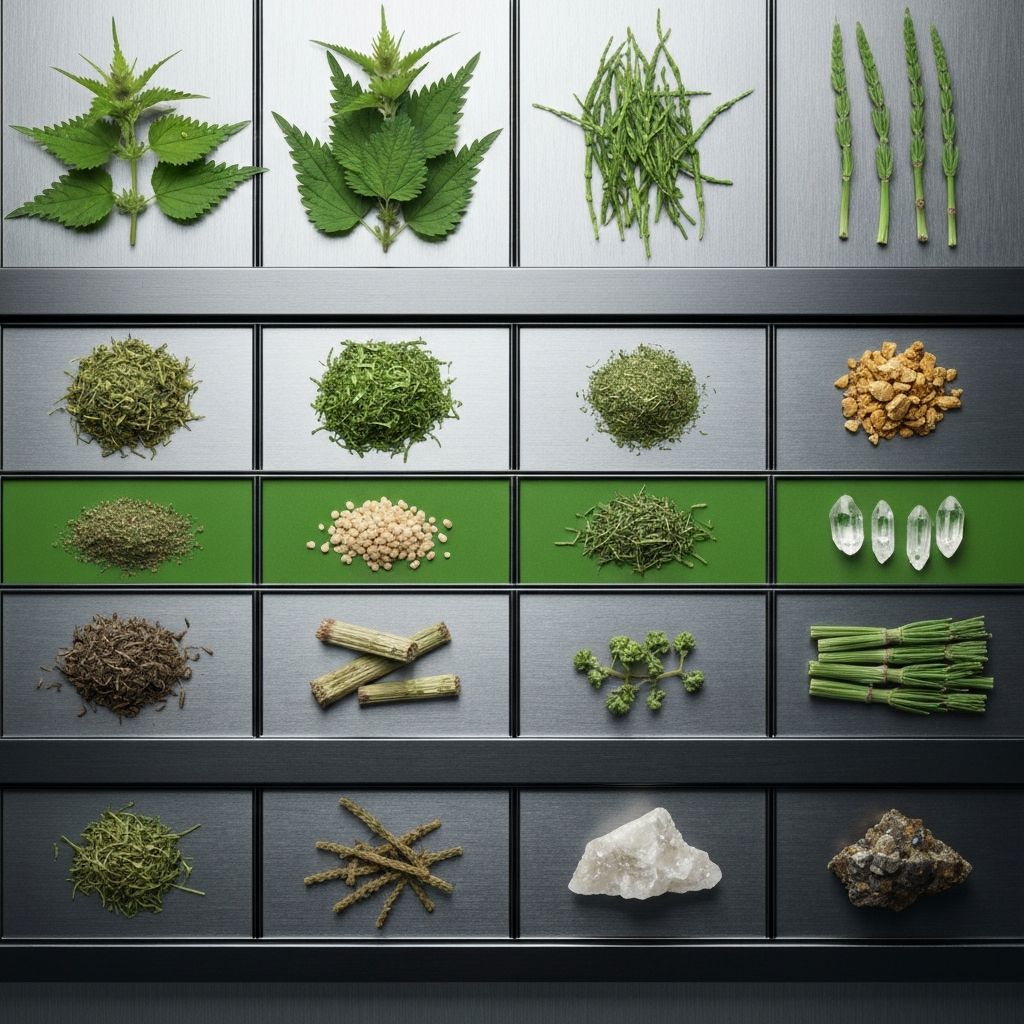 Plant structural mix comprehensive nutrient profile